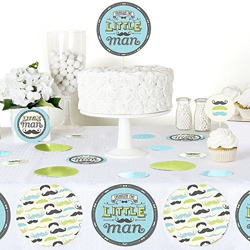 Confeti circular gigante para baby shower