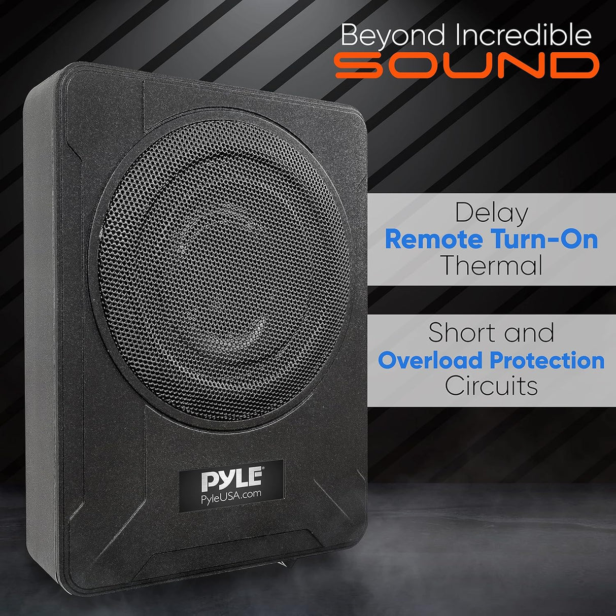 Sistema de subwoofer amplificado 8 pulgadas PYLE PLBX8A