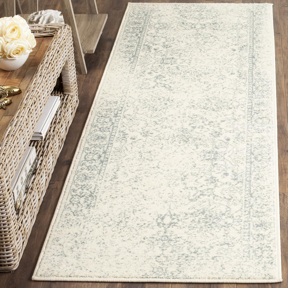 Runner Rug Oriental Distressed Design, No Shedding, ADR109S