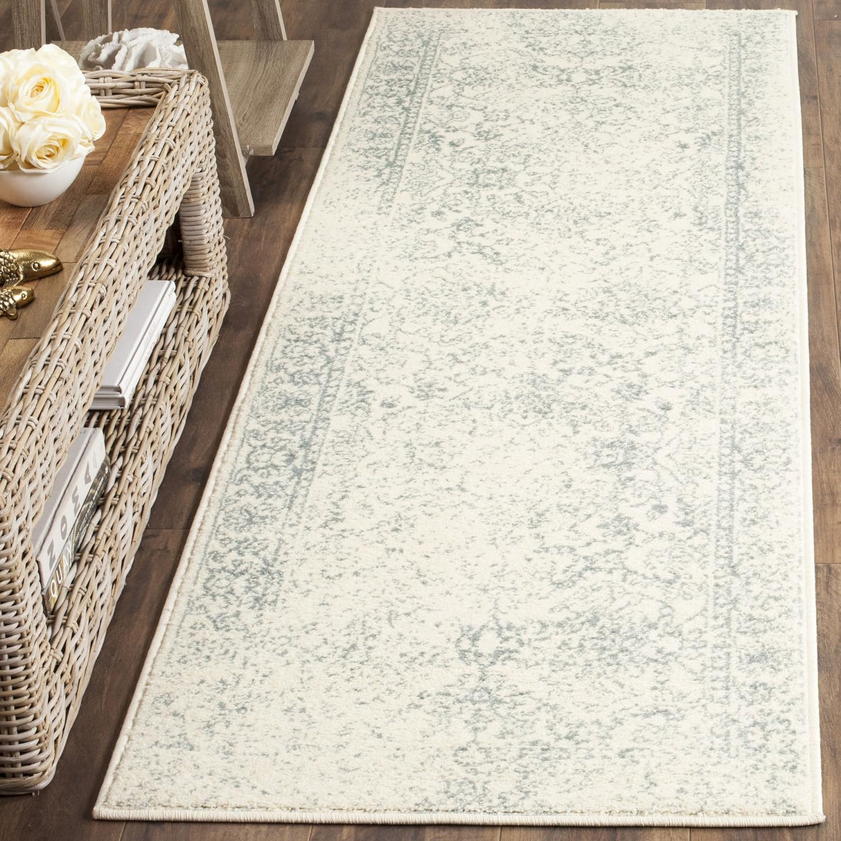 Alfombra Grande Colección Adirondack, Diseño Oriental Distressed, ADR109S