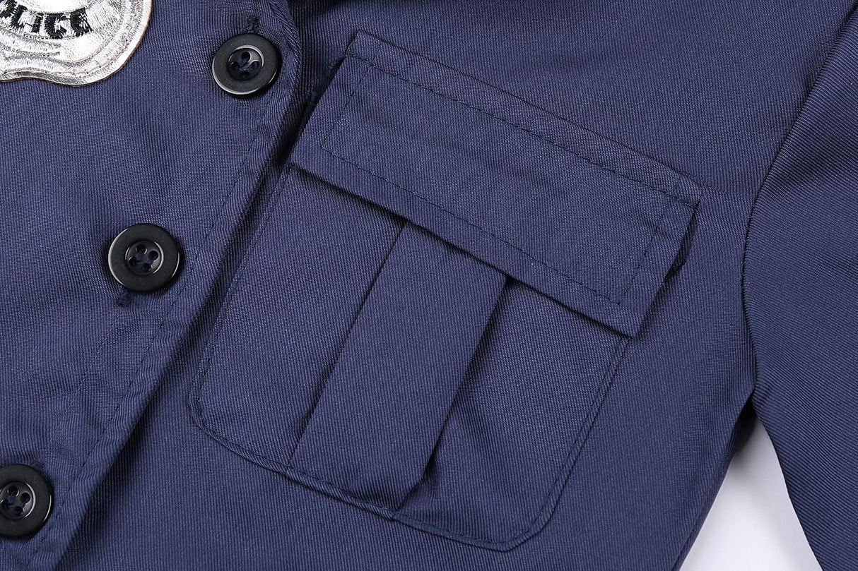 Disfraz de Oficial de Policía para Niñas - Traje Halloween 2023