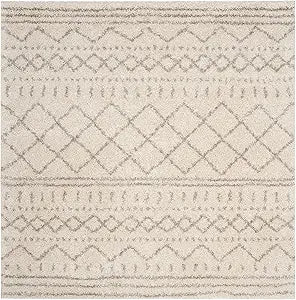Alfombra de área Shag 1.6 gruesa, modelo ASG741A