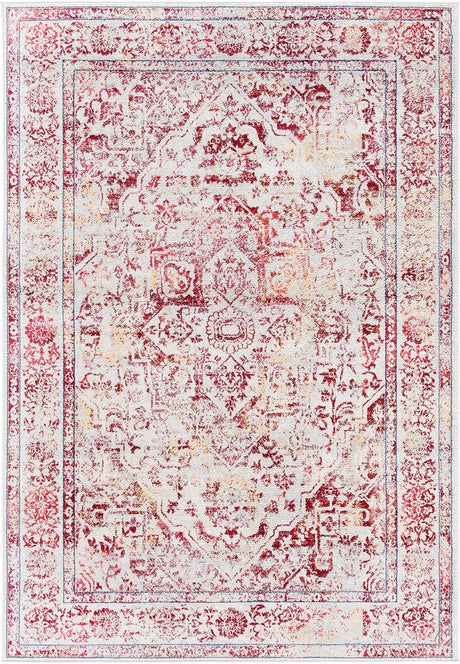 Alfombra de área, diseño medallón, fácil cuidado, modelo BNT832C.