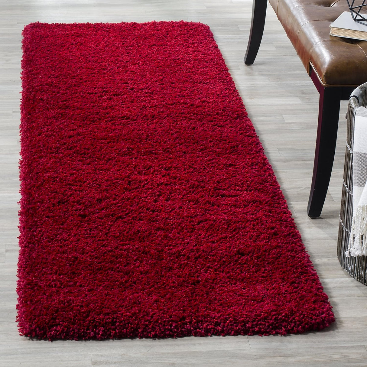 Alfombra Runner Shag, Antideslizante y de Cuidado Fácil, SG151-4040
