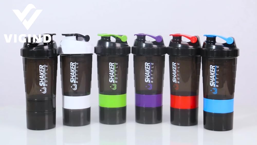 Botella de agua deportiva con 3 capas, antideslizante