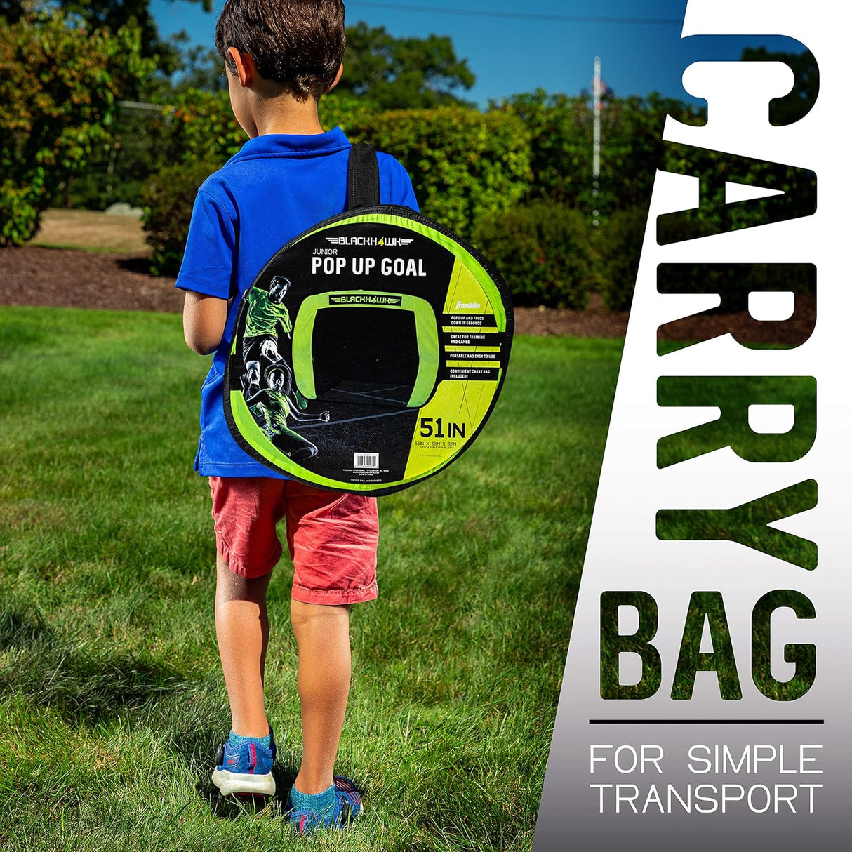 Mini porteria de futbol plegable fácil de trasladar