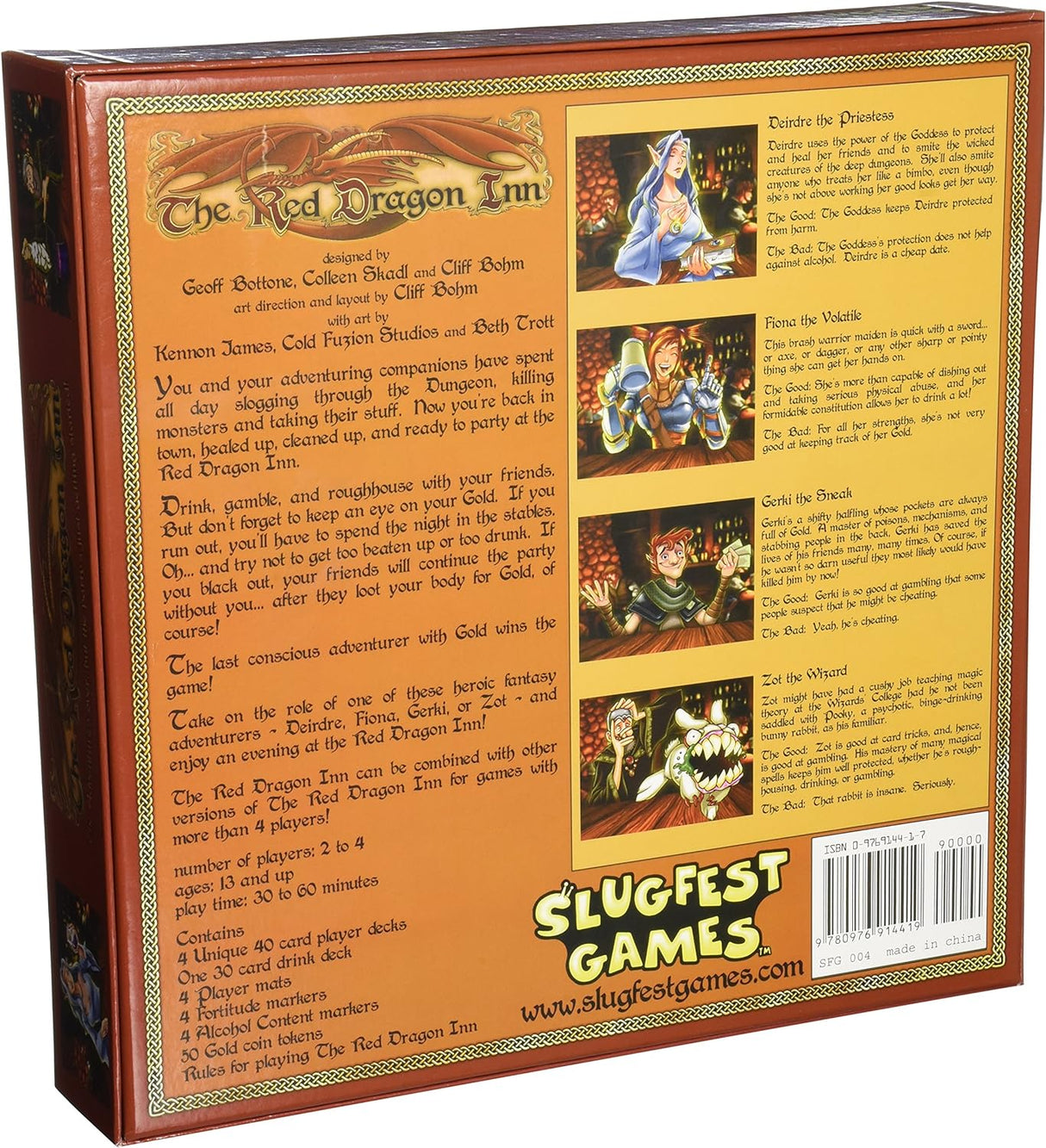 Juego de Mesa Red Dragon Inn, Slugfest Games, 2-4 Jugadores