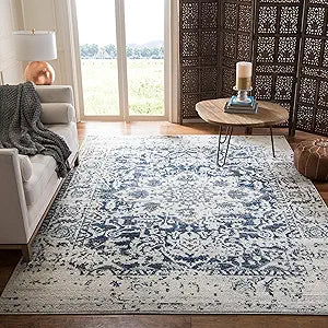 Alfombra Cuadrada, Diseño Medallón De Copo De Nieve, MAD603D