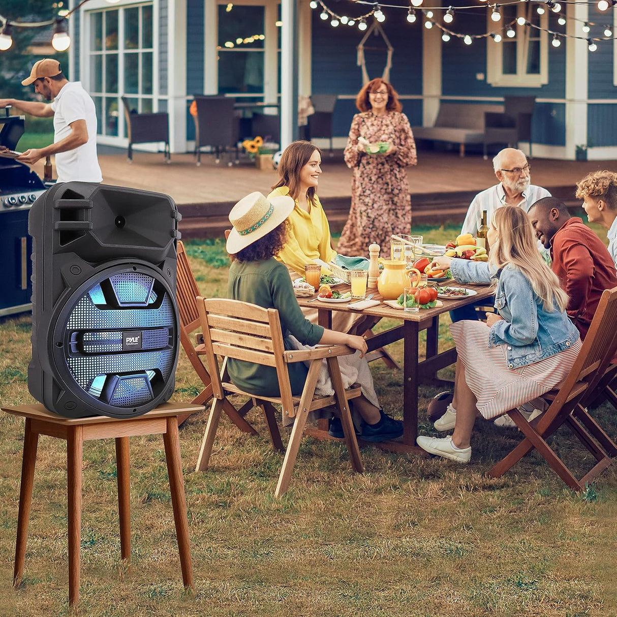 Parlantes portátil Bluetooth de 800 W PYLE-PRO PPHP1243B