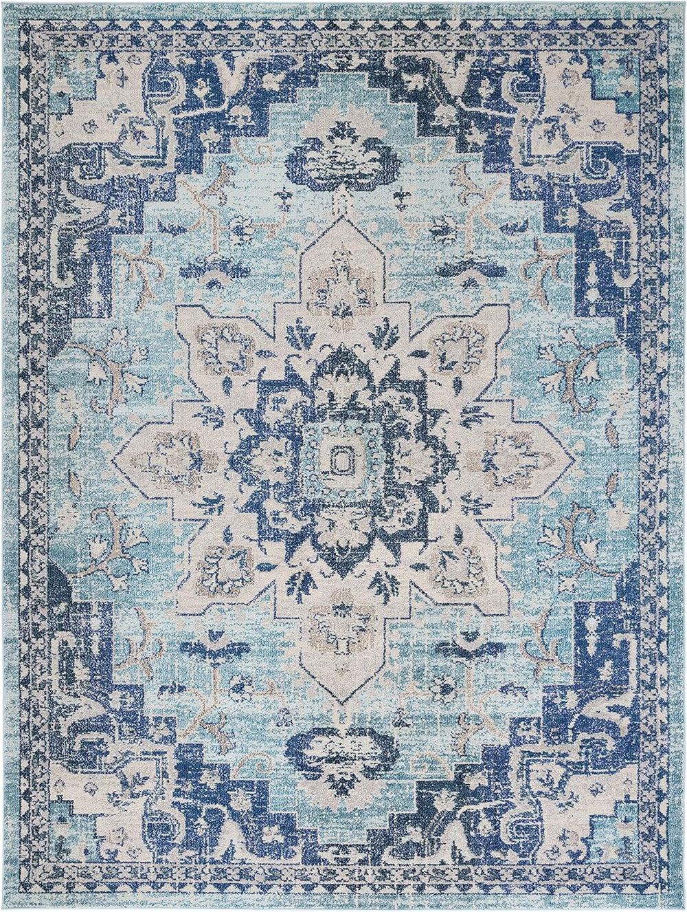 Alfombra SAFAVIEH Madison, diseño bohemio, 8' x 10', MAD473K