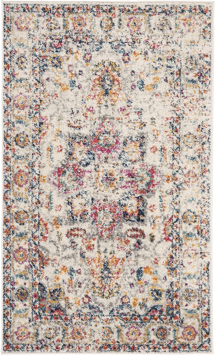 Alfombra Cuadrada, Diseño Medallón Oriental, Modelo MAD603R-3SQ