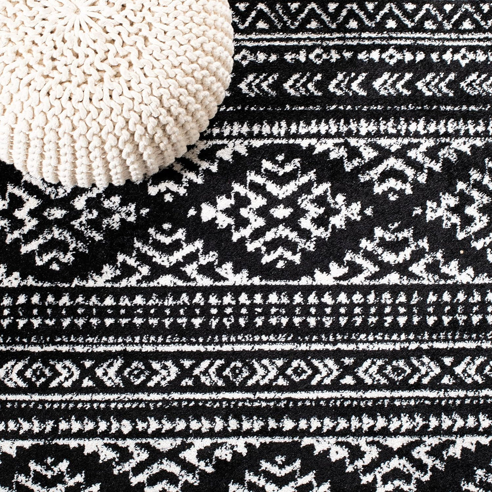 Alfombra de acento, diseño tribal marroquí, modelo TUL272Z