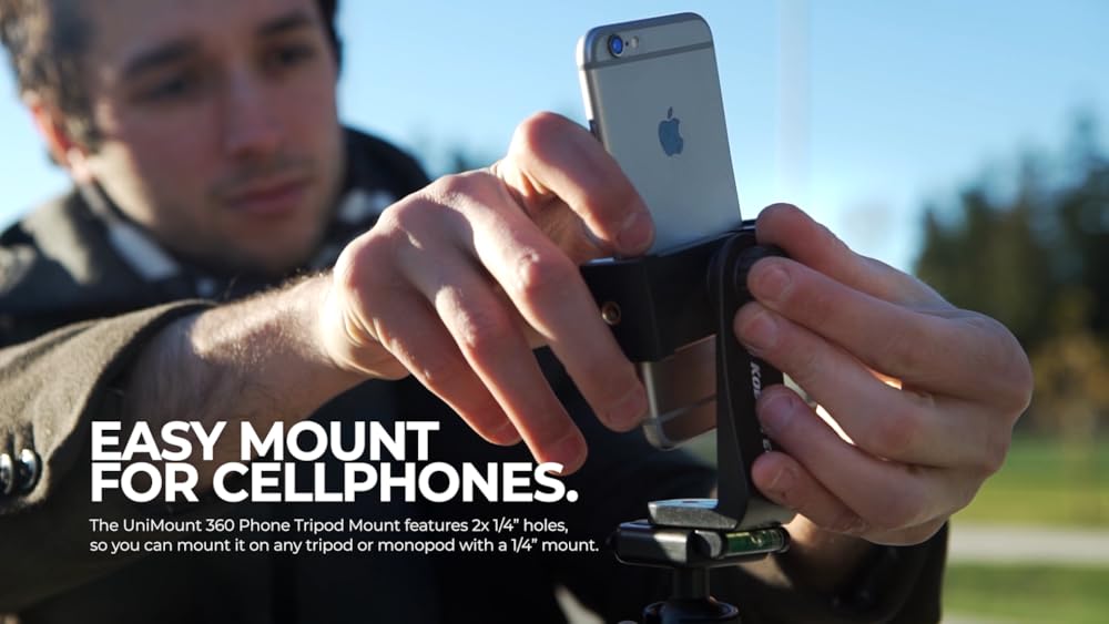 KobraTech - Soporte de trípode para teléfono celular