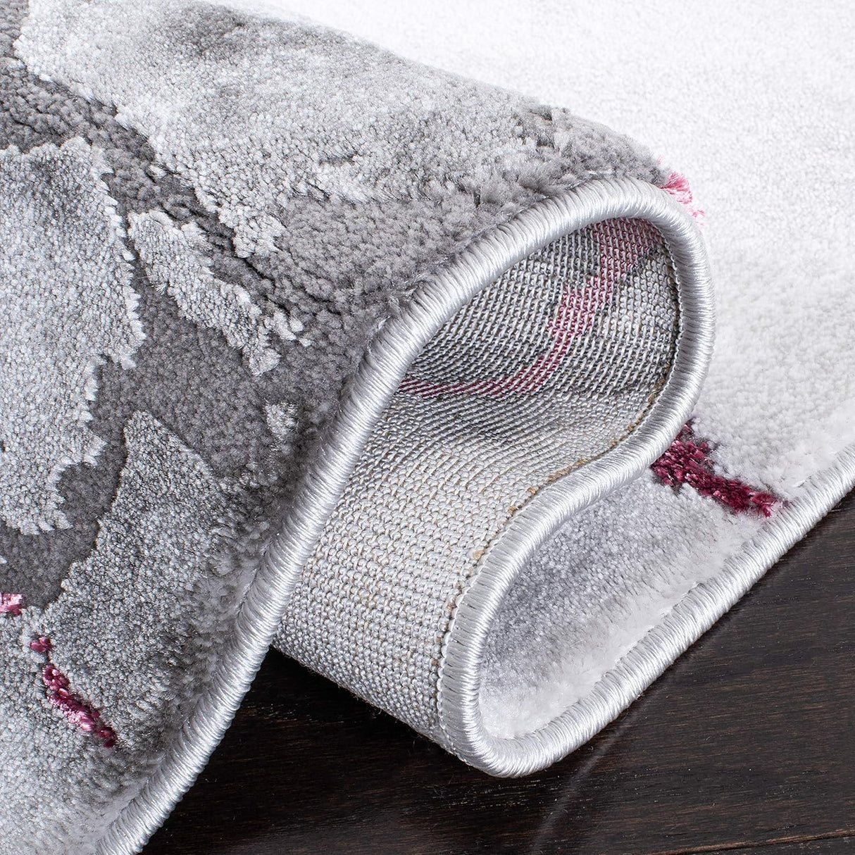 Corredor de alfombra moderna abstracta, diseño fácil cuidado CFT877S