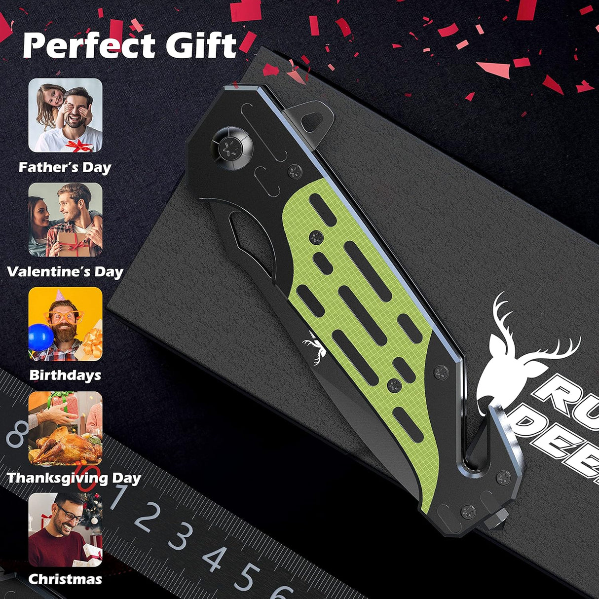 Cuchillo de bolsillo, cuchillo plegable con clip