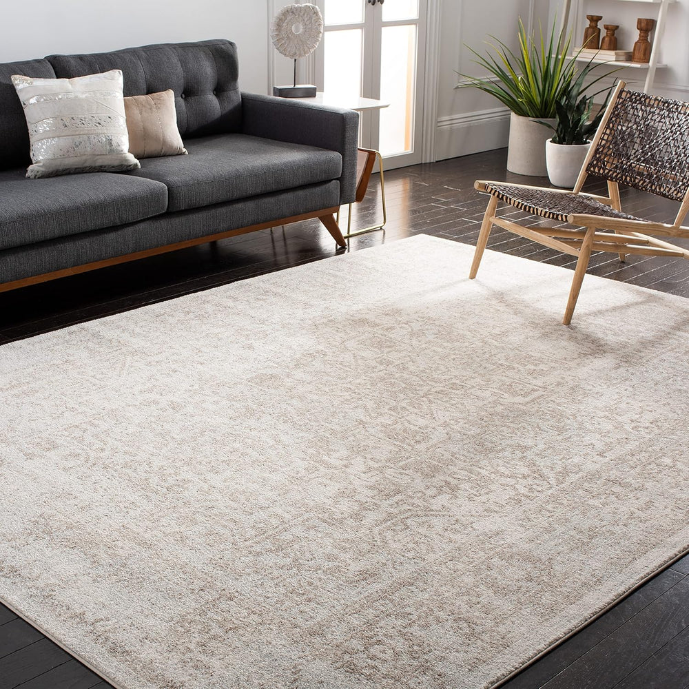 Alfombra de área, diseño oriental, fácil cuidado, modelo EVK256E