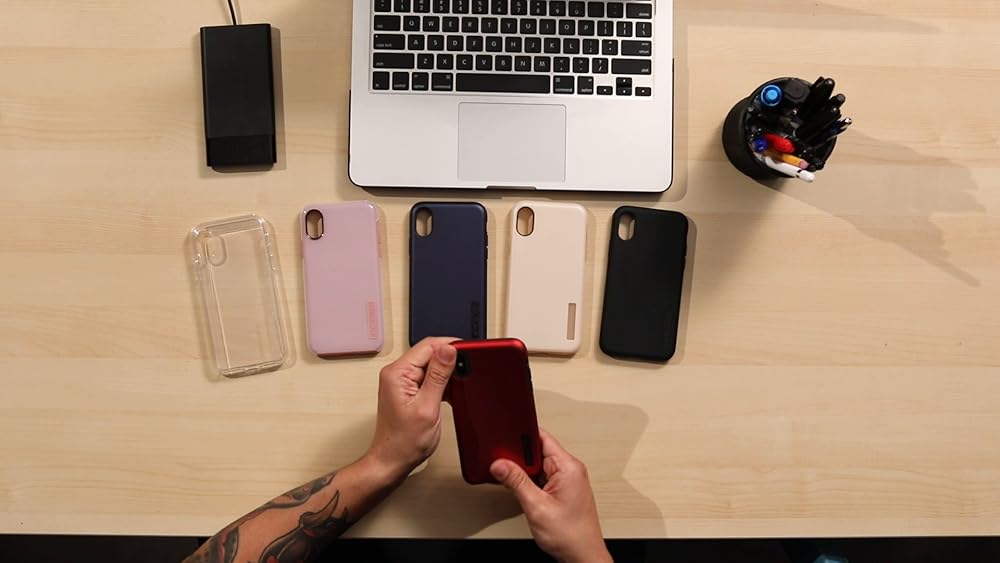Carcasa de doble capa para iPhone Xs Max con protección