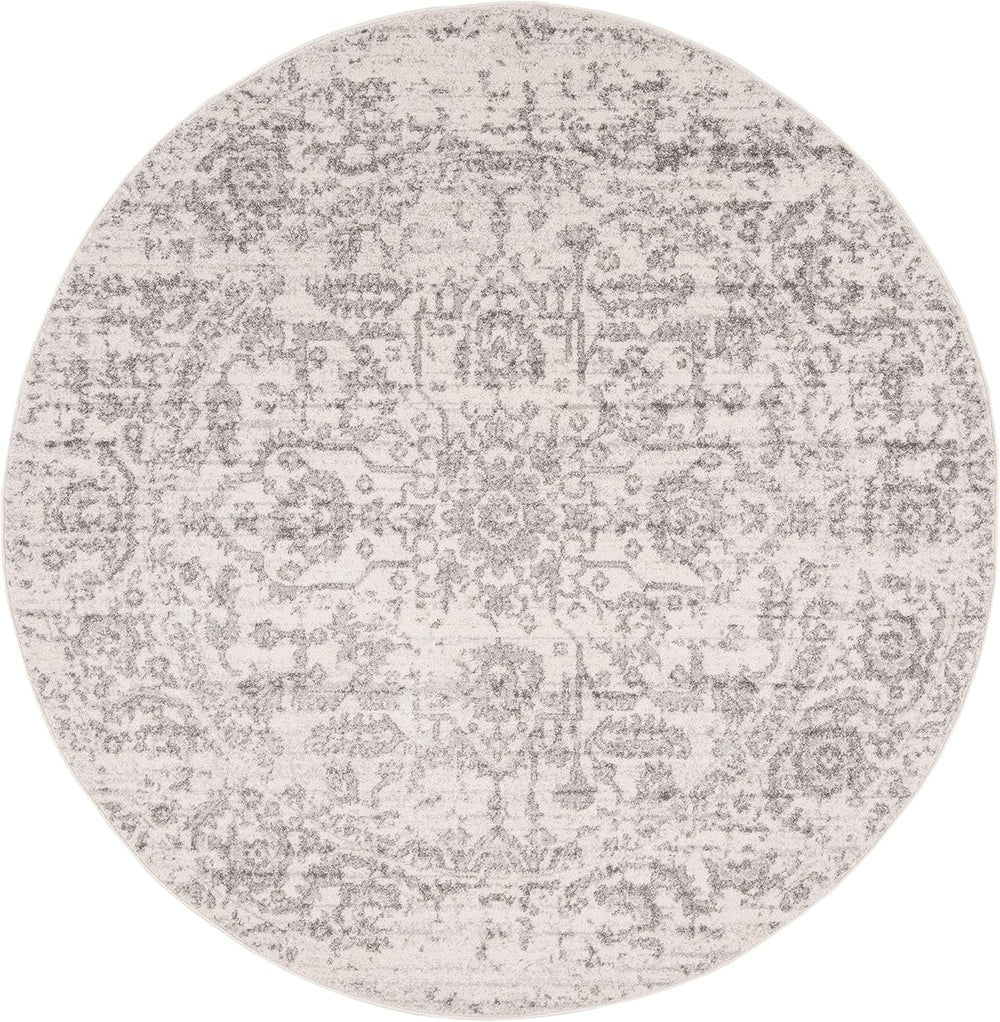 Alfombra redonda oriental con medallón, modelo MAD603G
