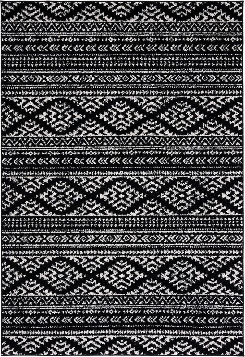 Alfombra Acento Tulum - Diseño Tribal Marroquí, Fácil Cuidado