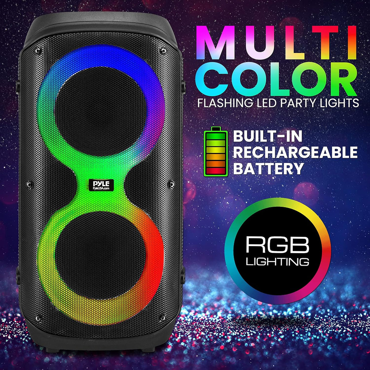 Parlantes Portátiles inalámbrico PYLE-HOME PPARTY26