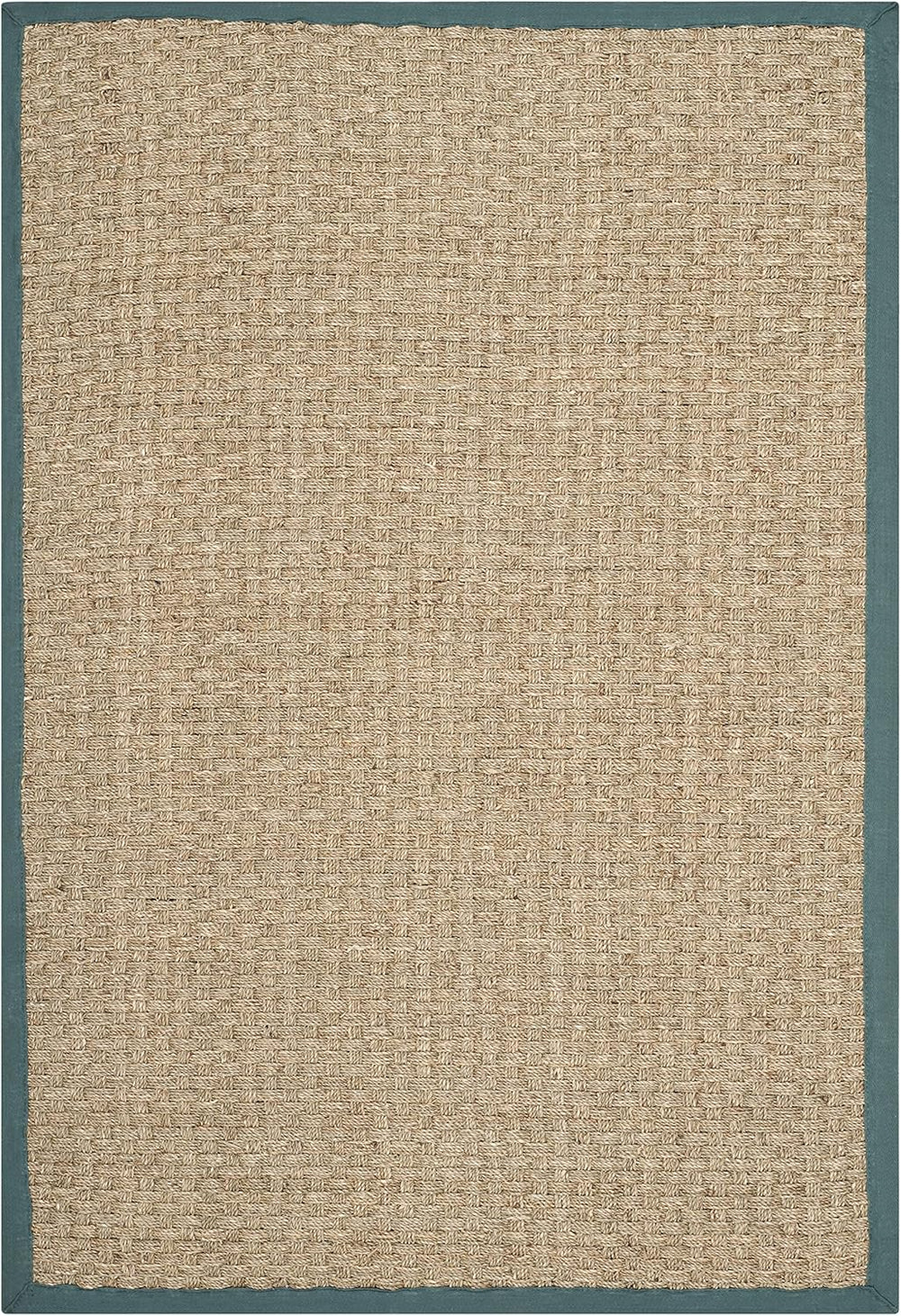 Alfombra de fibra natural, diseño de mimbre, modelo NF114M