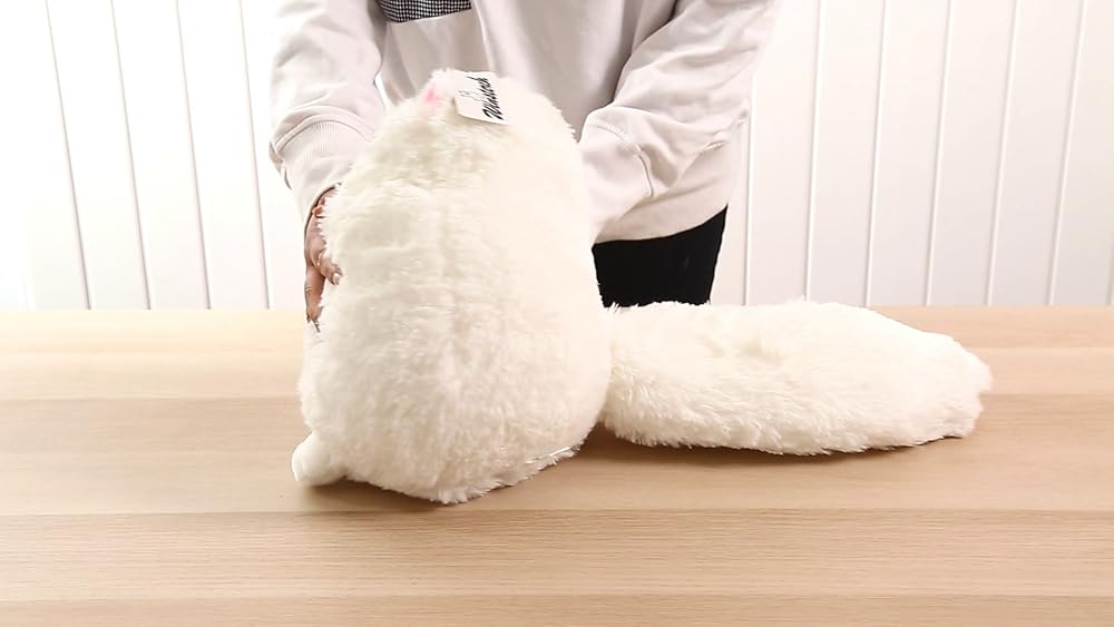 Juguete de peluche en forma de gato para niños