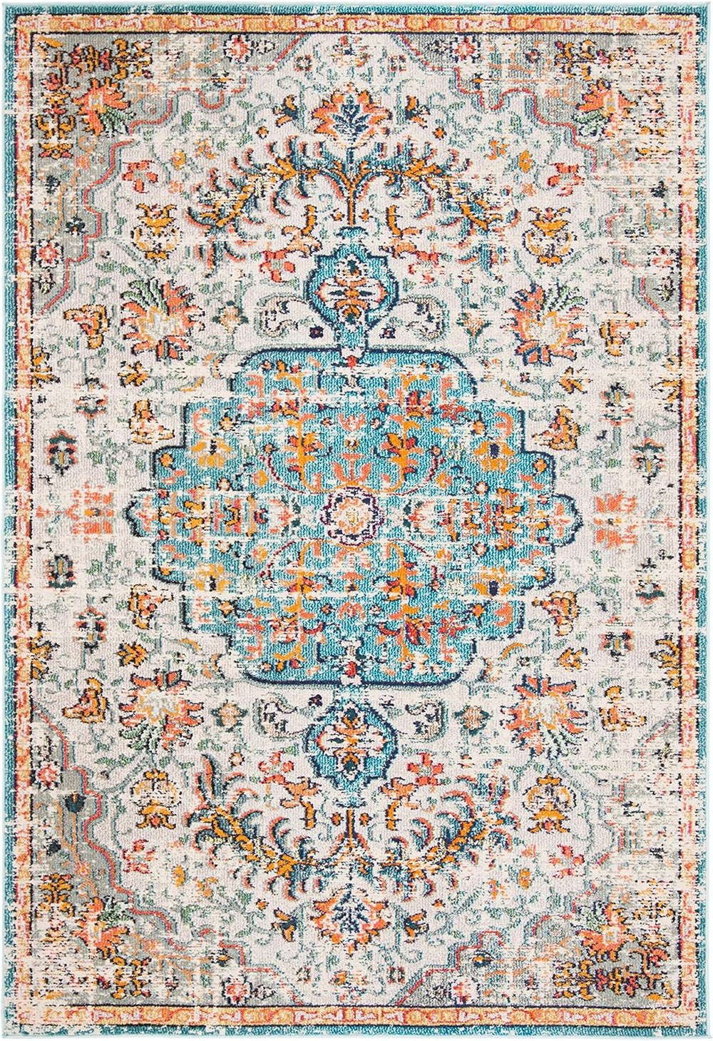 Alfombra SAFAVIEH Madison, diseño medallón, modelo MAD447F