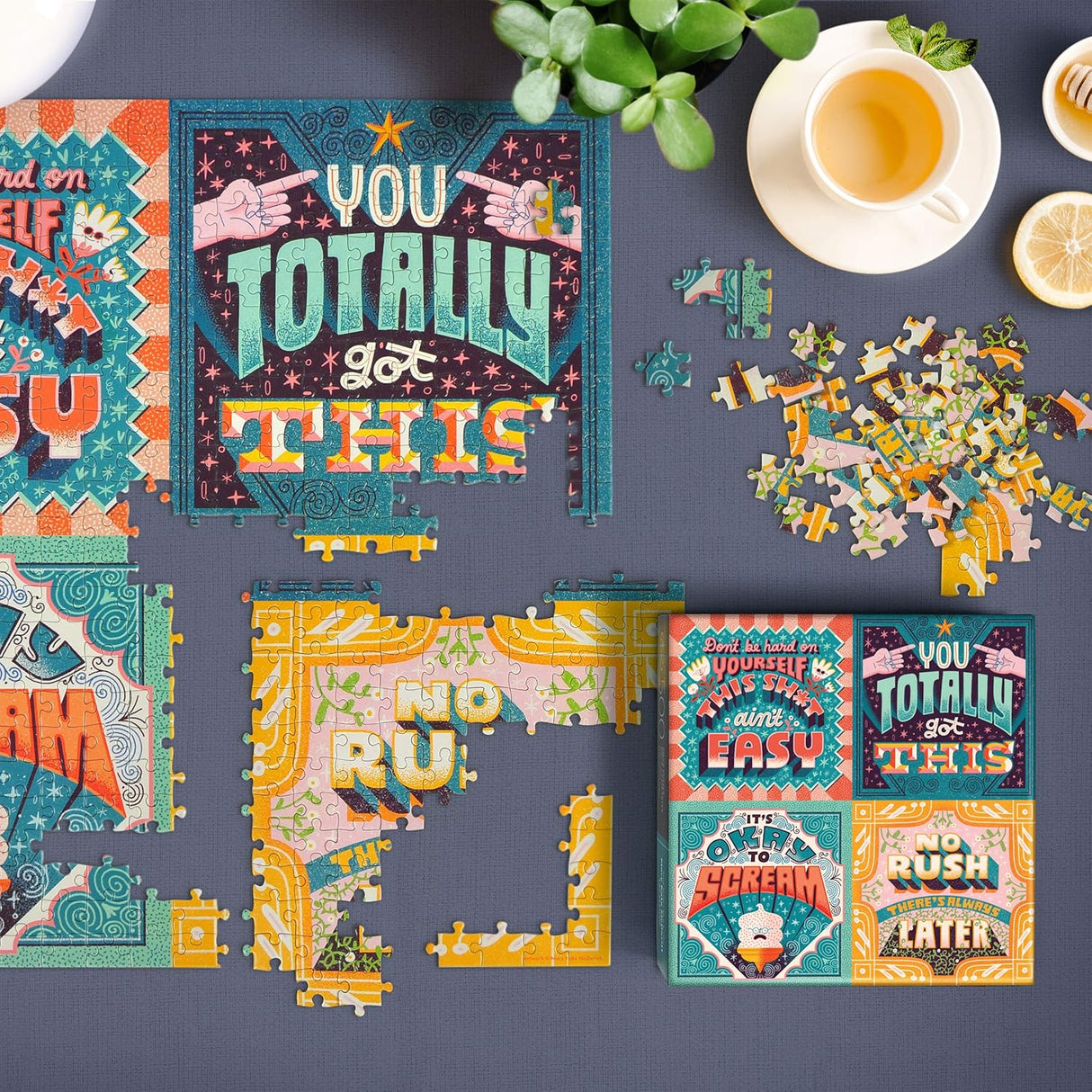 Rompecabezas 500 piezas Genuine Fred con lecciones de vida