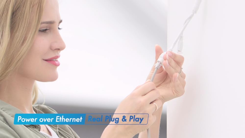 ANNKE 5MP PoE sistema de cámara de seguridad doméstica