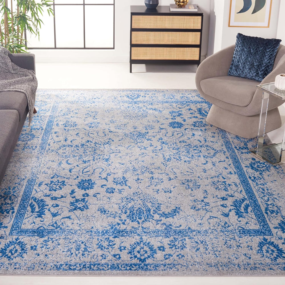 Alfombra de área, diseño oriental desgastado, modelo ADR109A