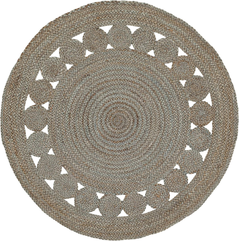 Alfombra Redonda de Yute SAFAVIEH Boho Charm NF364C 6'6
