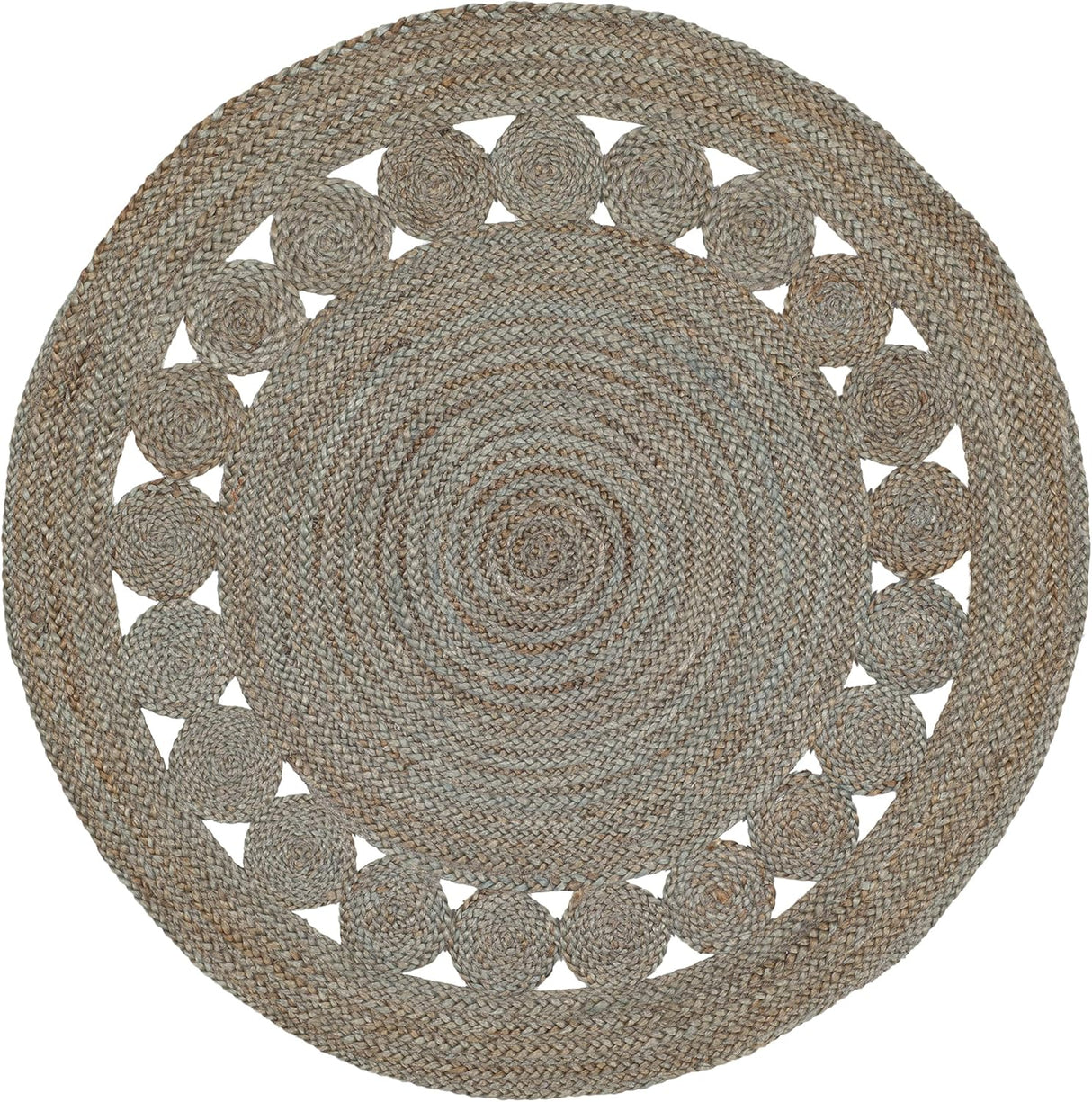 Alfombra Redonda de Yute SAFAVIEH Boho Charm NF364C 6'6