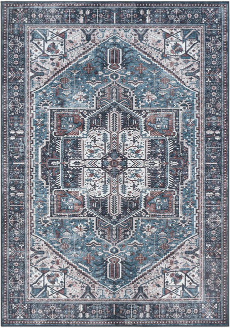 Alfombra Lavable 8x10 Adiva Antideslizante para Piso modelo 8' x 10