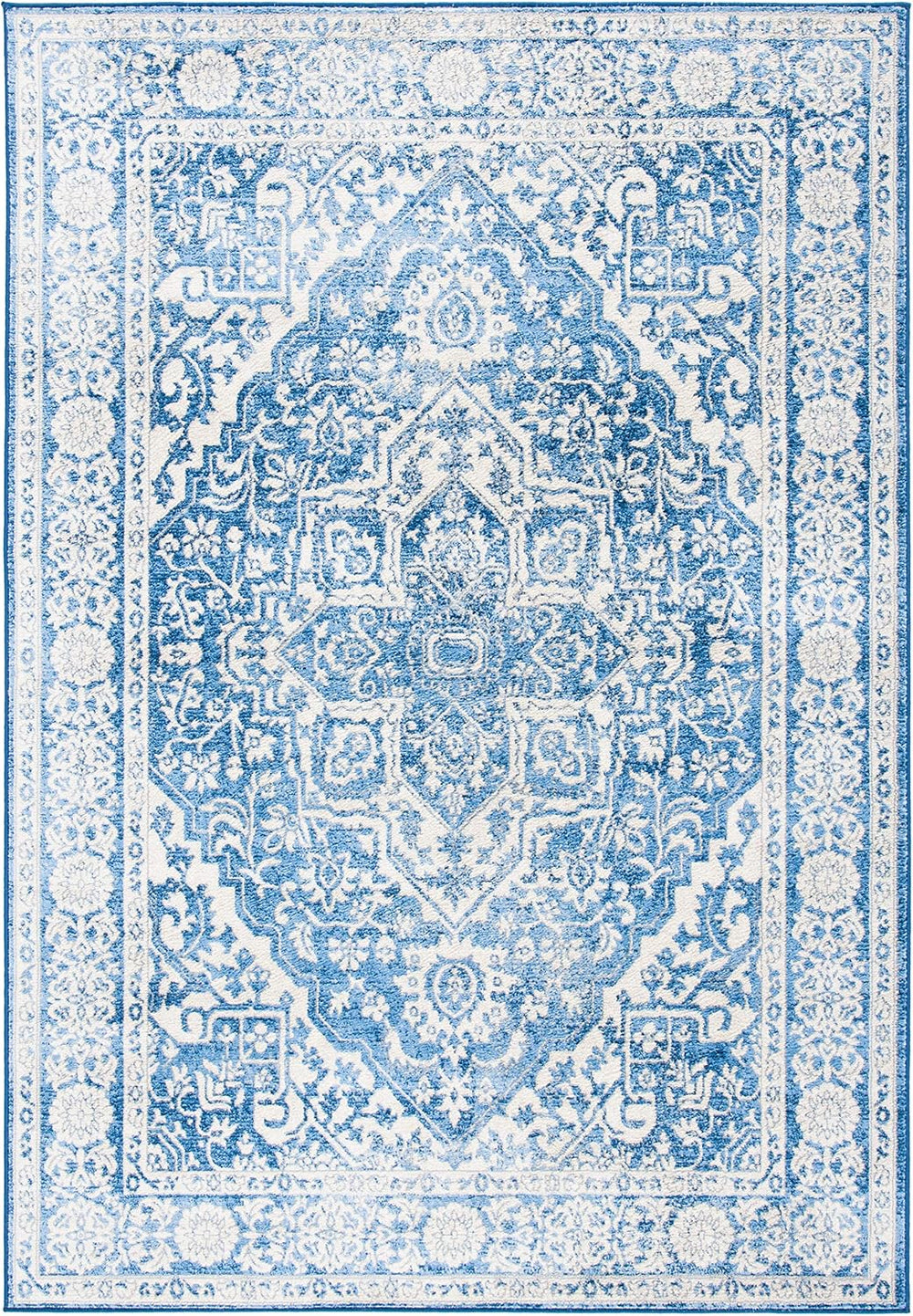 Alfombra Acento Medallón Distressed 4' x 6' BNT832A
