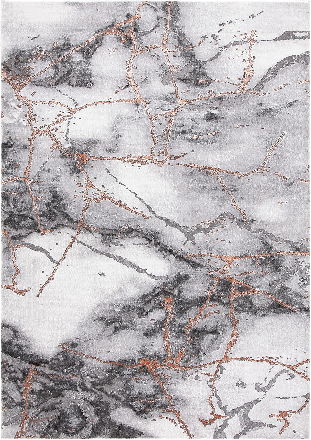 Alfombra de área moderna abstracta, fácil cuidado, CFT877P