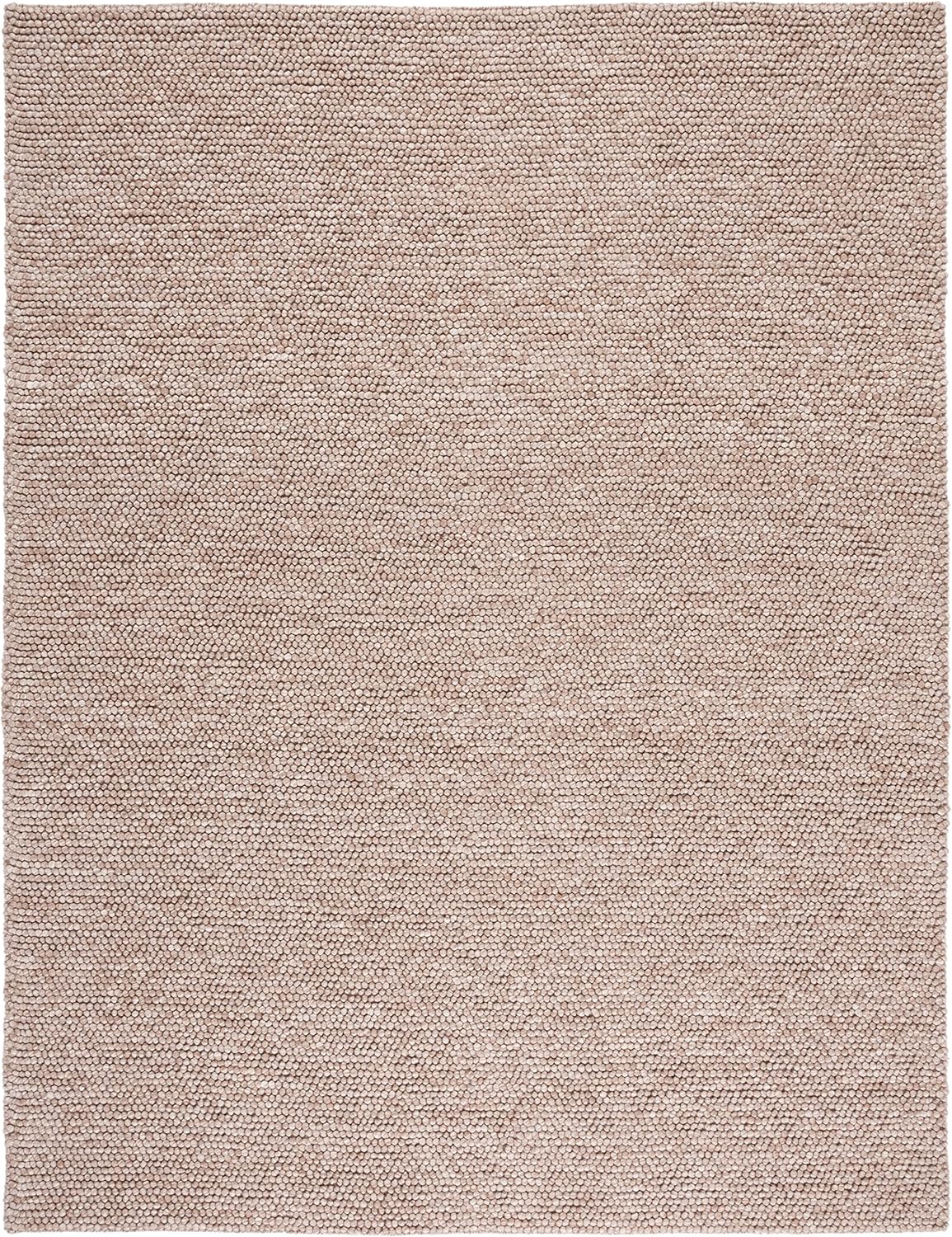 Alfombra de Área Hecha a Mano de Lana Texturizada - NAT620T-8SQ