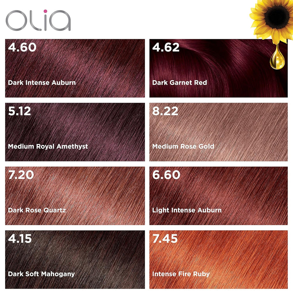 Garnier Olia Tinte castaño oscuro intenso, 2 unidades.