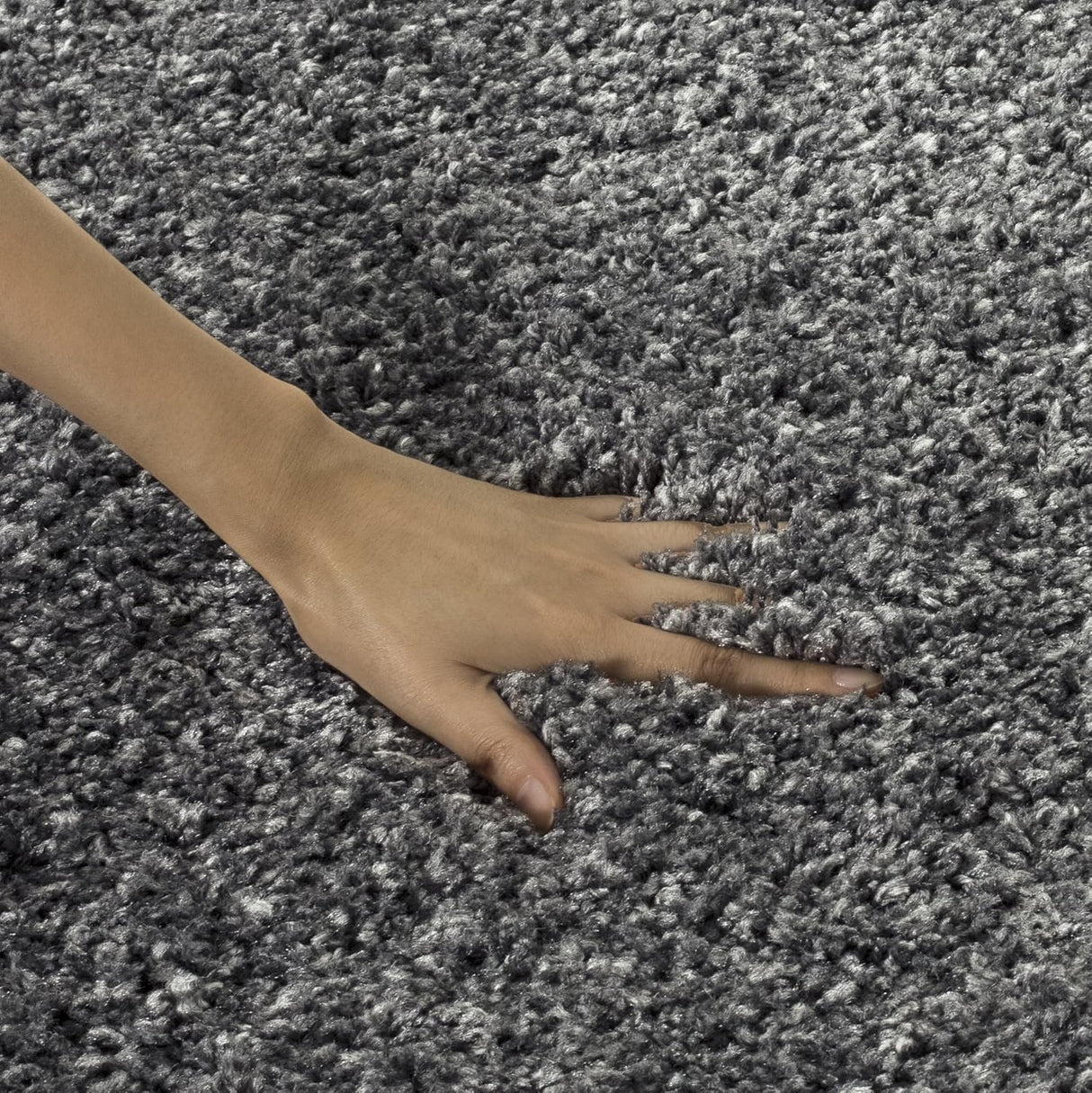Alfombra área de pelo largo, fácil cuidado, ideal para tráfico alto, SG151-8484