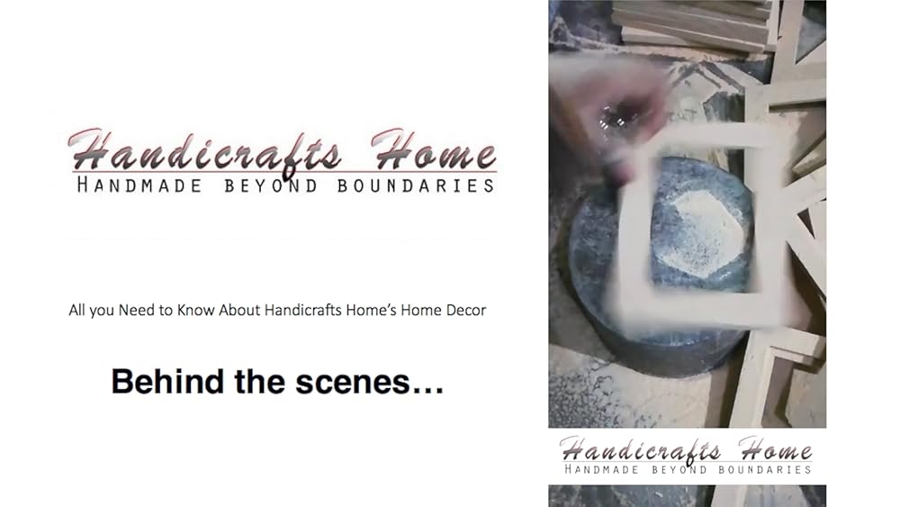 Handicrafts Marco de fotos para el hogar, diseño marroquí