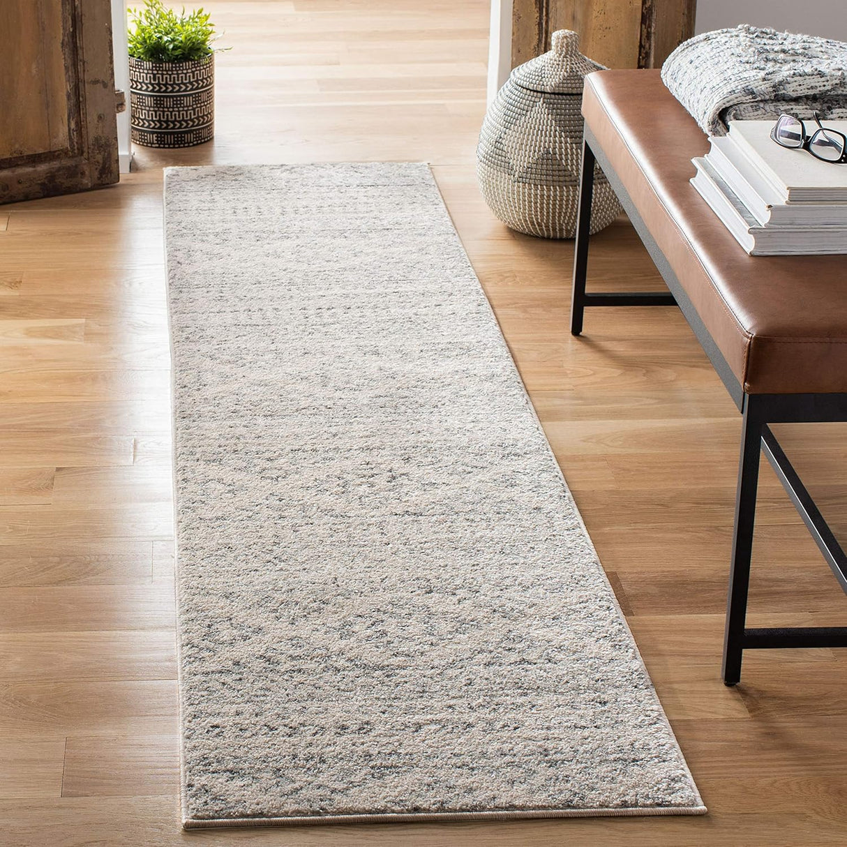 Alfombra Runner Colección Tulum - Diseño Tribal Boho, TUL272A