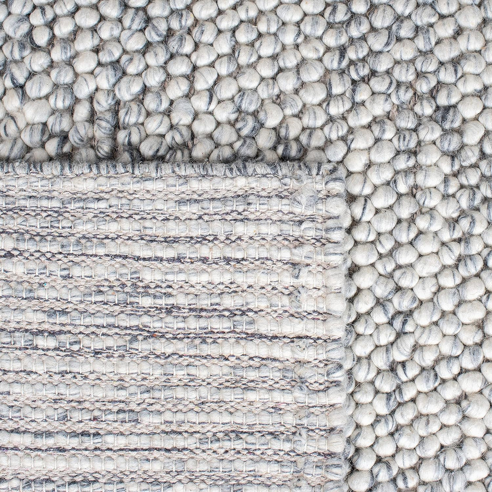 Alfombra de área de lana hecha a mano, ideal para zonas de alto tránsito, modelo NAT620G