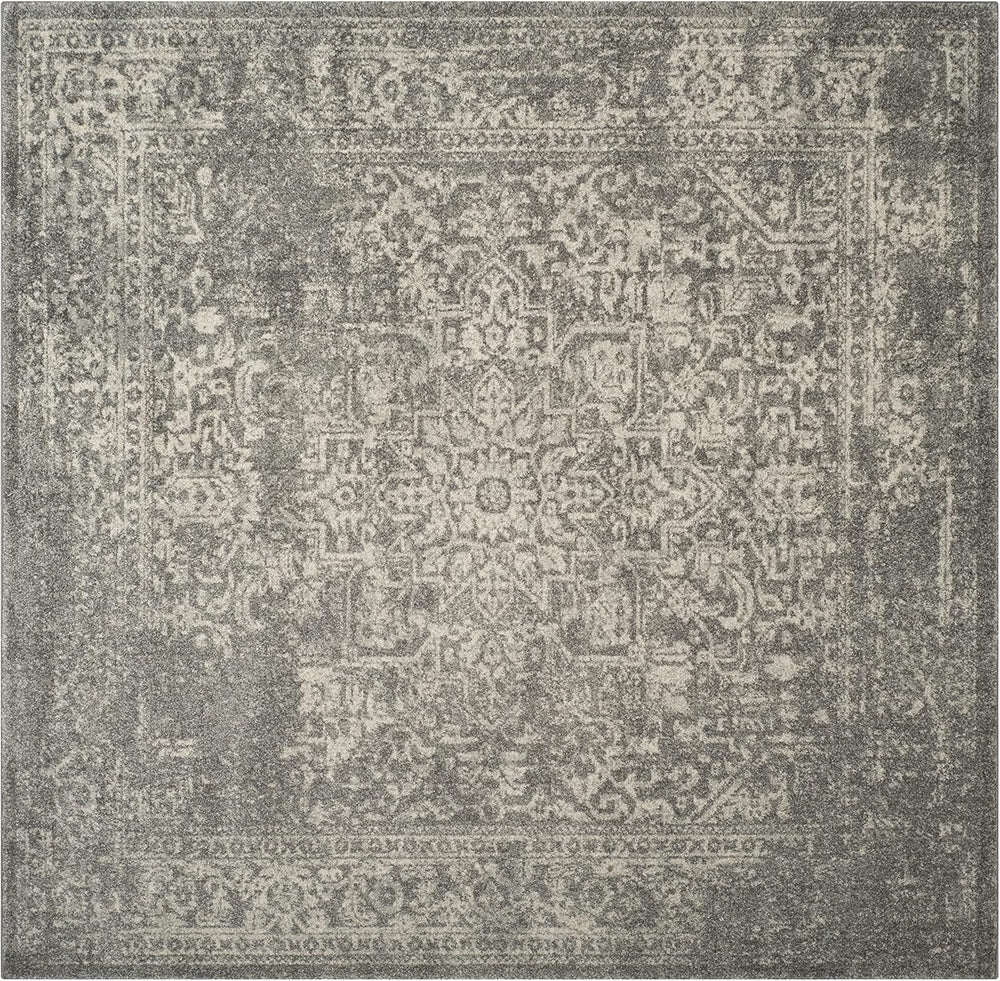 Alfombra Oriental Distressed No Desprende Pelusa EVK256S