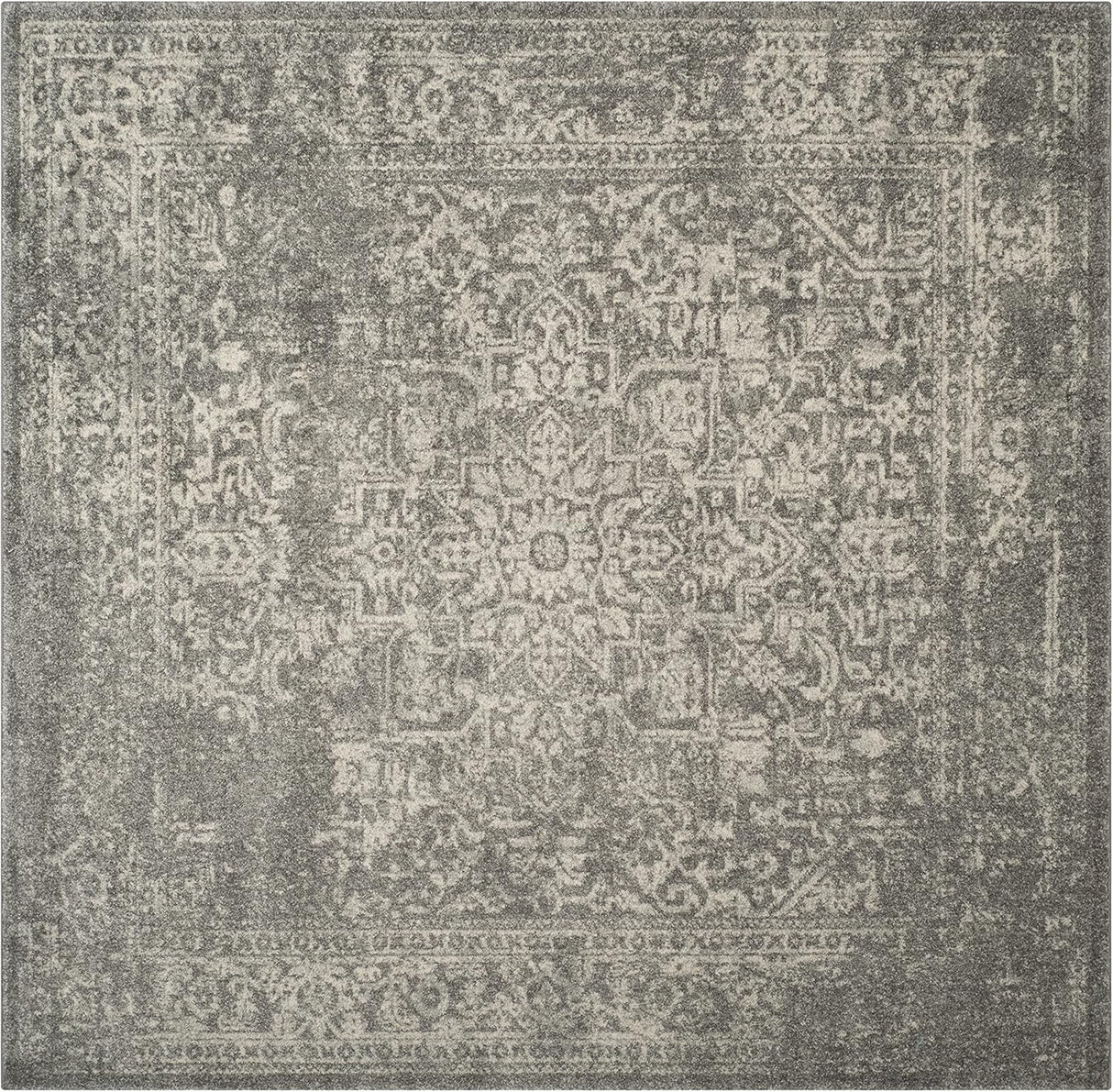 Alfombra Oriental Distressed No Desprende Pelusa EVK256S