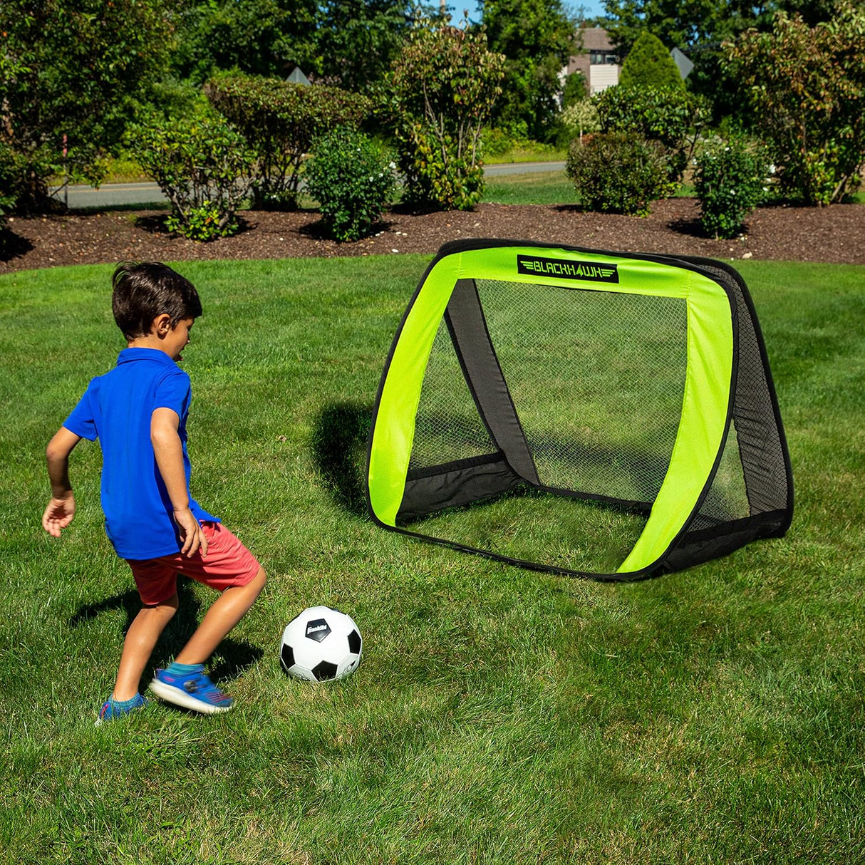 Mini porteria de futbol plegable fácil de trasladar