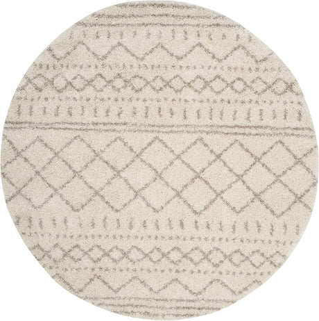 Alfombra redonda suave 1.6 gruesa estilo marroquí ASG741A