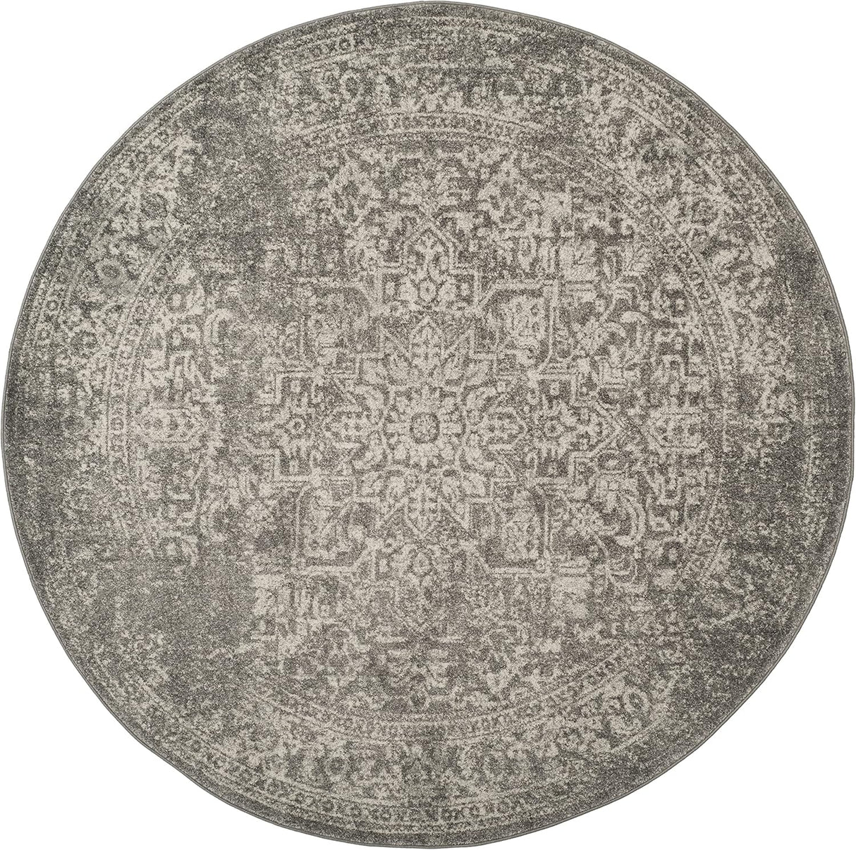 Alfombra Oriental Distressed No Desprende Pelusa EVK256S