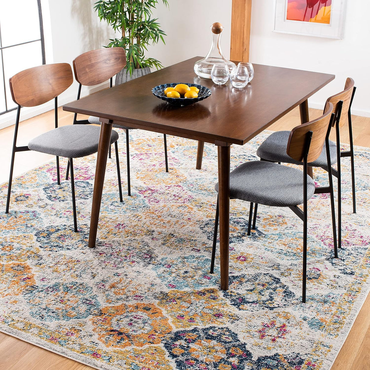 Alfombra SAFAVIEH Madison, Diseño Boho Chic, MAD611B