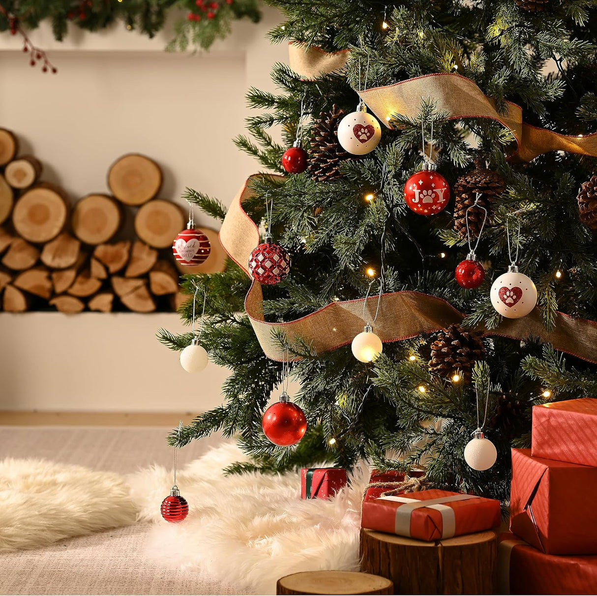 Adornos Navideños DecorbyHannah, 21ct Temática de Mascotas