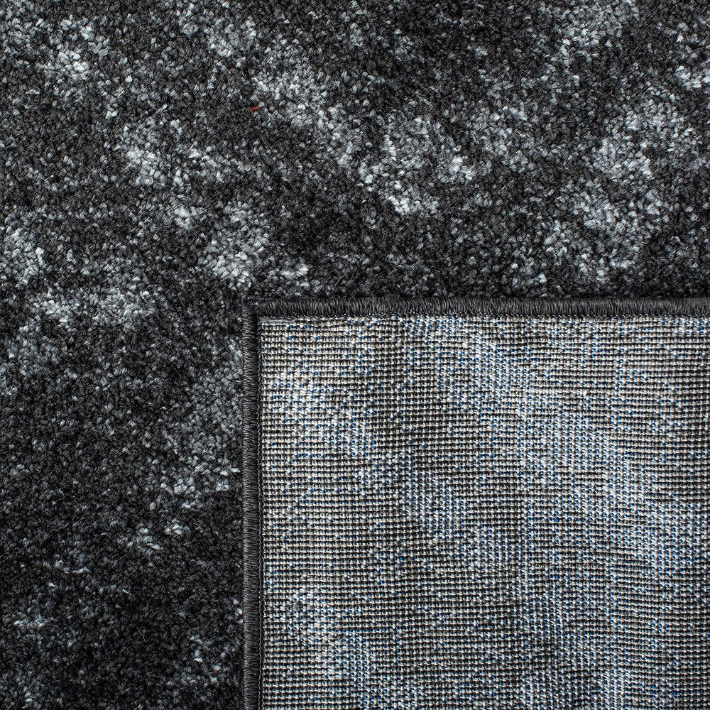 Alfombra de área moderna, diseño diamante, fácil cuidado, ADR131F