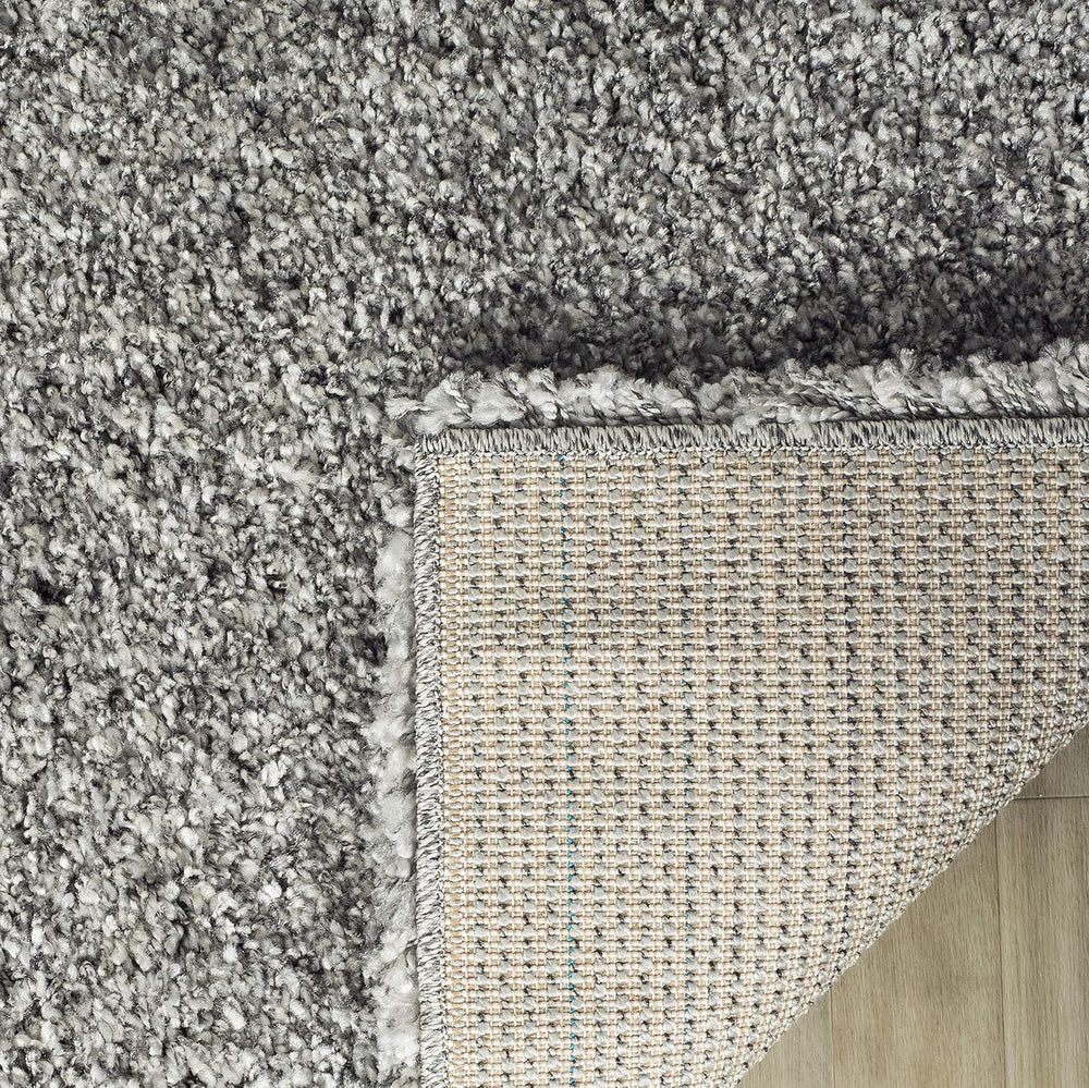 Alfombra de área cuadrada de 4' con pelo largo SG151